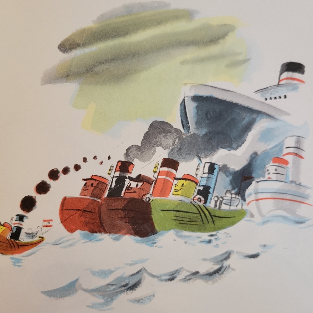 Vintage Little Toot Hard Cover Book ~ 1939 1st edition ~ by Hardie Gramatky - Picture 3 of 11